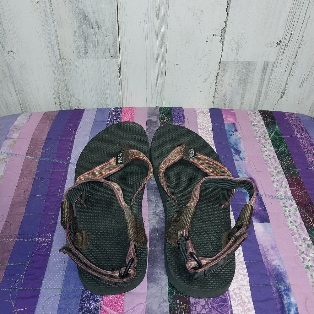 Teva Black and Brown Sandals - Picture 7 of 8